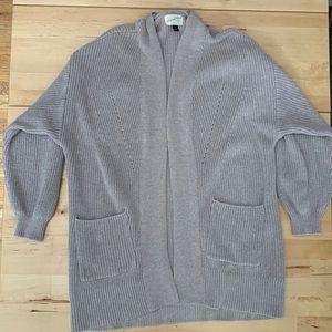 Oatmeal Oversized Cardigan